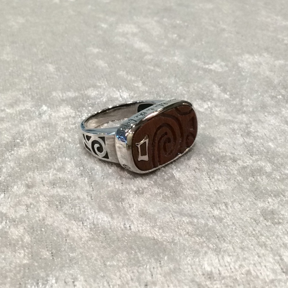 Silpada Sterling Inscribed Ring